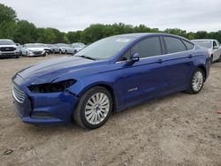 Salvage cars for sale at Conway, AR auction: 2015 Ford Fusion SE Hybrid
