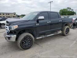 Salvage cars for sale from Copart Wilmer, TX: 2018 Toyota Tundra Crewmax 1794