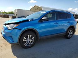 Salvage cars for sale at Fresno, CA auction: 2017 Toyota Rav4 LE