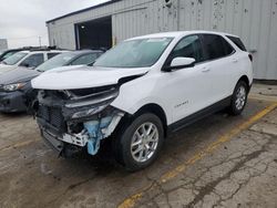 Salvage cars for sale at Chicago Heights, IL auction: 2022 Chevrolet Equinox LT