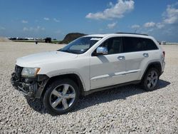 Salvage cars for sale from Copart Temple, TX: 2012 Jeep Grand Cherokee Overland