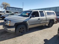 Salvage trucks for sale at Albuquerque, NM auction: 2003 Chevrolet Silverado K1500