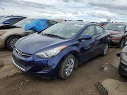 Salvage cars for sale at Brighton, CO auction: 2013 Hyundai Elantra GLS