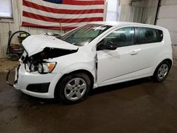 Salvage cars for sale at Lyman, ME auction: 2016 Chevrolet Sonic LS