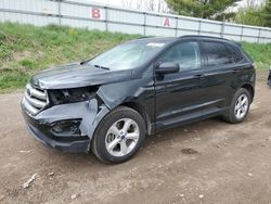 Salvage cars for sale at Davison, MI auction: 2015 Ford Edge SE