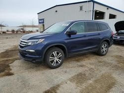 Salvage cars for sale from Copart Mcfarland, WI: 2016 Honda Pilot EXL
