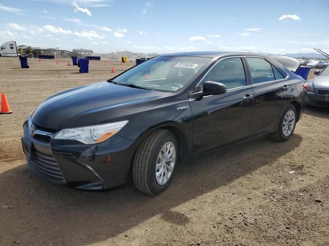 2017 Toyota Camry Hybrid