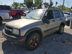 Salvage cars for sale from Copart Riverview, FL: 2002 Chevrolet Tracker ZR2