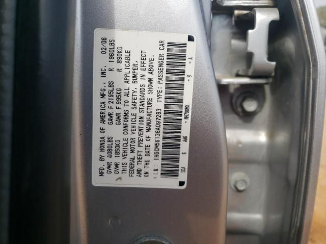 2006 Honda Accord Value