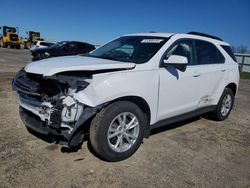 Salvage cars for sale from Copart Mcfarland, WI: 2017 Chevrolet Equinox LT