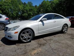 Salvage cars for sale at Austell, GA auction: 2010 Mercedes-Benz E 350