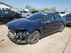 Vehiculos salvage en venta de Copart Pekin, IL: 2017 Lincoln MKZ Select