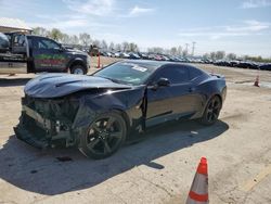 Salvage cars for sale at Pekin, IL auction: 2018 Chevrolet Camaro SS
