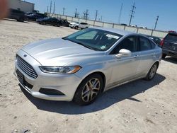 Salvage cars for sale at Haslet, TX auction: 2015 Ford Fusion SE