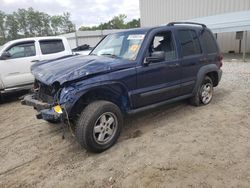 Salvage cars for sale from Copart Spartanburg, SC: 2006 Jeep Liberty Sport