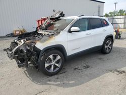 Vehiculos salvage en venta de Copart Lumberton, NC: 2019 Jeep Cherokee Limited