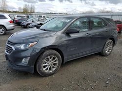 Salvage cars for sale from Copart Arlington, WA: 2018 Chevrolet Equinox LS