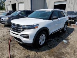 Salvage cars for sale at Savannah, GA auction: 2020 Ford Explorer XLT