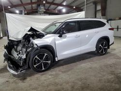 Salvage cars for sale at North Billerica, MA auction: 2022 Toyota Highlander XSE