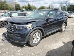 Salvage cars for sale at Madisonville, TN auction: 2021 Ford Explorer XLT