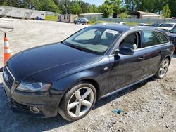 Flood-damaged cars for sale at auction: 2012 Audi A4 Premium Plus