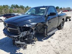 Salvage cars for sale at Mendon, MA auction: 2015 Dodge RAM 1500 ST