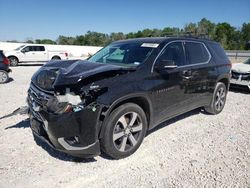 Salvage cars for sale at New Braunfels, TX auction: 2019 Chevrolet Traverse LT