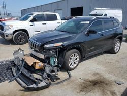Salvage cars for sale at Jacksonville, FL auction: 2018 Jeep Cherokee Latitude