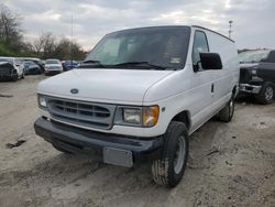 Salvage cars for sale at Glassboro, NJ auction: 2001 Ford Econoline E350 Super Duty Van
