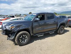 Salvage cars for sale from Copart San Martin, CA: 2019 Toyota Tacoma Double Cab