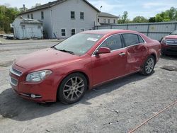 Salvage cars for sale at York Haven, PA auction: 2012 Chevrolet Malibu LTZ