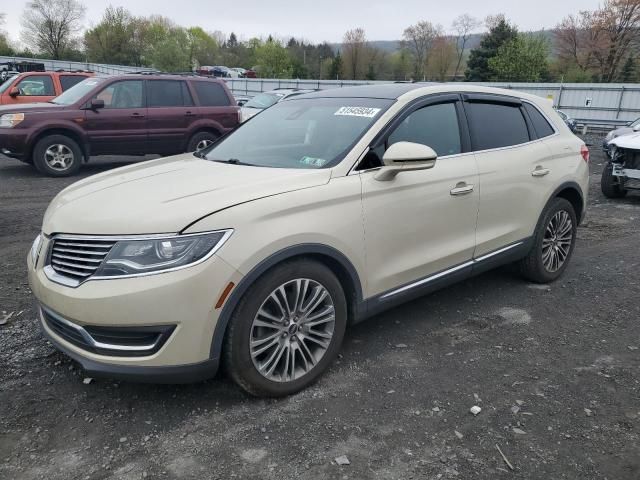 2016 Lincoln MKX Reserve