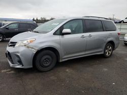 Salvage cars for sale from Copart Pennsburg, PA: 2018 Toyota Sienna LE