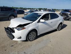 Salvage cars for sale from Copart Arcadia, FL: 2017 Toyota Corolla L