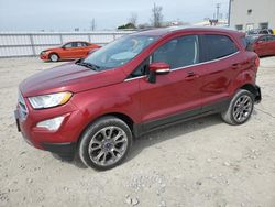 Salvage cars for sale at Appleton, WI auction: 2019 Ford Ecosport Titanium
