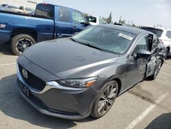 Salvage cars for sale from Copart Rancho Cucamonga, CA: 2021 Mazda 6 Touring