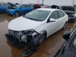 Toyota Corolla L salvage cars for sale: 2019 Toyota Corolla L