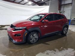 Salvage cars for sale at North Billerica, MA auction: 2021 Hyundai Kona Limited