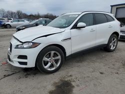 Salvage cars for sale from Copart Duryea, PA: 2017 Jaguar F-PACE Premium