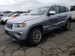 Salvage cars for sale at New Britain, CT auction: 2015 Jeep Grand Cherokee Limited
