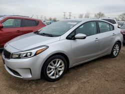 Salvage cars for sale at Elgin, IL auction: 2017 KIA Forte LX