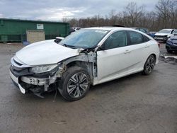Salvage cars for sale from Copart Ellwood City, PA: 2016 Honda Civic EX