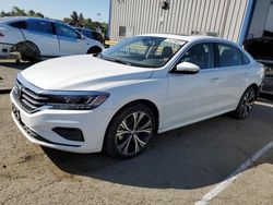 Salvage cars for sale at Vallejo, CA auction: 2021 Volkswagen Passat SE