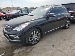 Salvage cars for sale from Copart Bridgeton, MO: 2017 Infiniti QX50