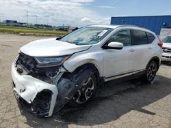 Salvage cars for sale at Woodhaven, MI auction: 2019 Honda CR-V Touring