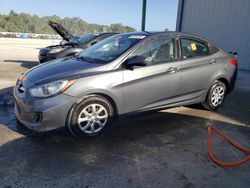 Salvage cars for sale from Copart Apopka, FL: 2013 Hyundai Accent GLS