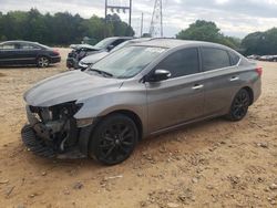 Salvage cars for sale at China Grove, NC auction: 2018 Nissan Sentra S