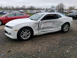 Salvage cars for sale from Copart Hillsborough, NJ: 2015 Chevrolet Camaro LS