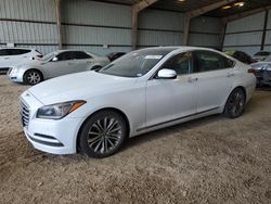 Salvage cars for sale from Copart Houston, TX: 2015 Hyundai Genesis 3.8L