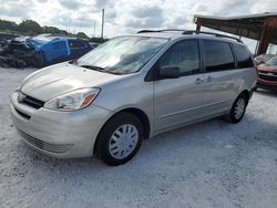 Vehiculos salvage en venta de Copart Homestead, FL: 2004 Toyota Sienna CE